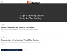 Tablet Screenshot of innoreviews.com